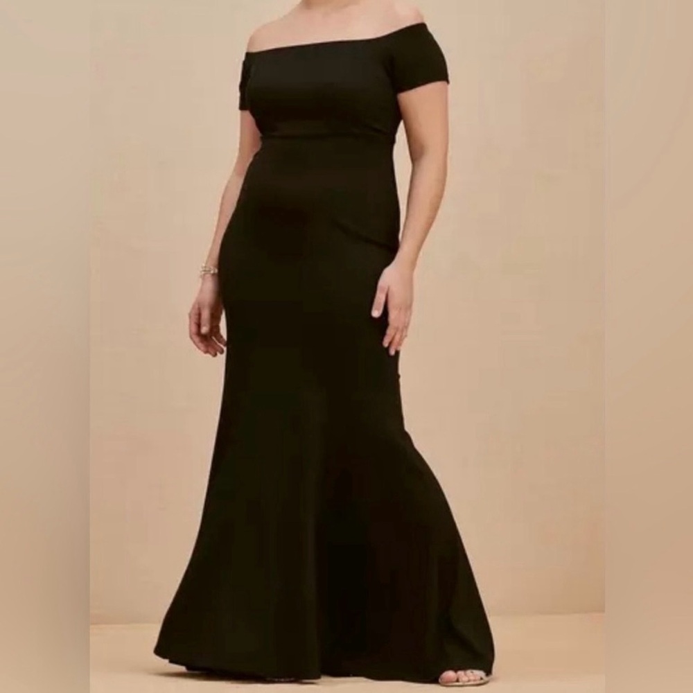 Torrid Black Strapless Dress